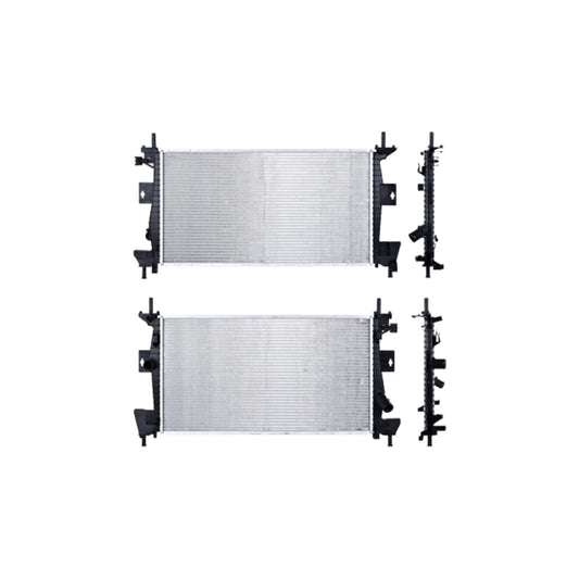 Radiador Fd Focus 12-18 L4 2.0 Lts Aut C/S Aa 26 3/8X14X16Mm Alum Sold Polar