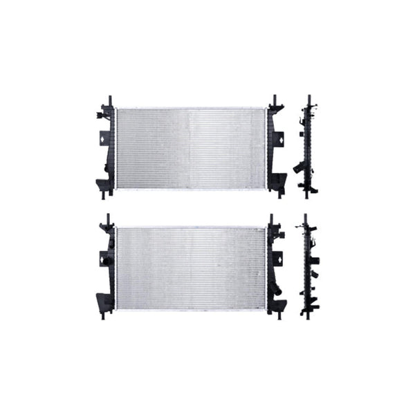 Radiador Fd Focus 12-18 L4 2.0 Lts Aut C/S Aa 26 3/8X14X16Mm Alum Sold Polar