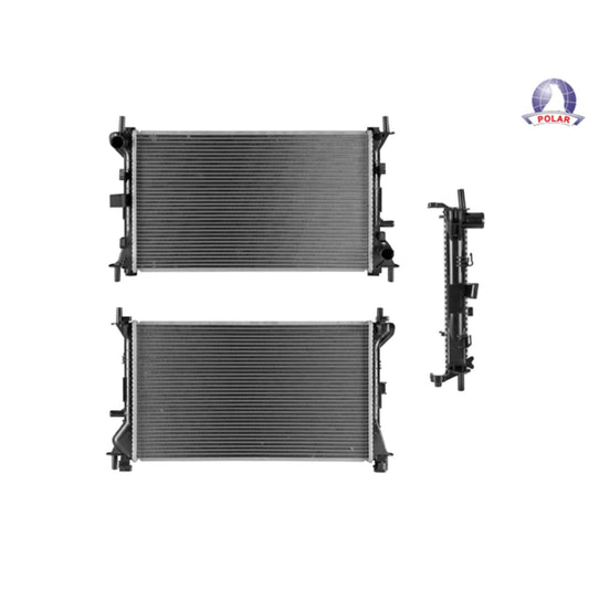 Radiador Fd Focus 00-07 L4 2.0, 2.3 Lts Std C/S Aa 23 5/8X13 5/7X26Mm Alum Sold Polar