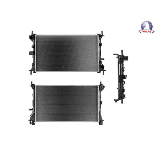 Radiador Fd Focus 00-07 L4 2.0, 2.3 Lts Std C/S Aa 23 5/8X13 5/7X26Mm Alum Sold Polar