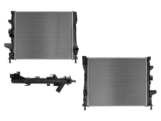 Radiador Fd Focus 15-18 L3 1.0 Lts Std C/S Aa 21 1/2X17 5/9X26Mm Alum Sold Polar