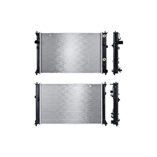 Radiador Fd Fusion/Milan 06-12 L4 V6 2.3, 3.0 Lts C/S Aa Aut 25 4/5X16 6/7X26Mm Alum Sold Polar