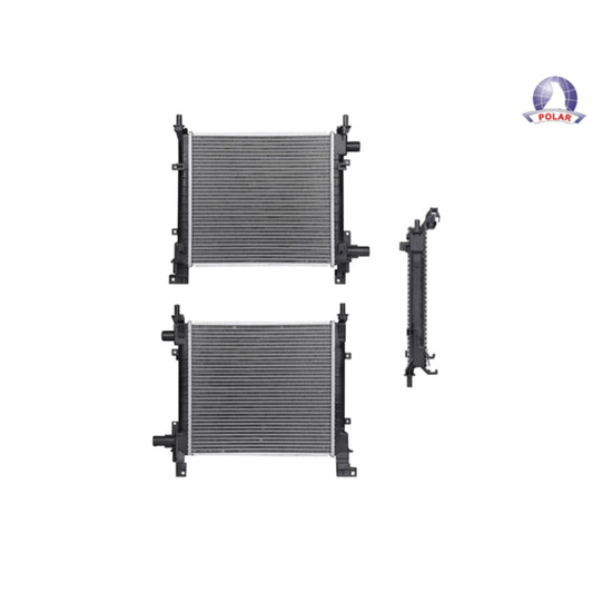 Radiador Fd Ka 00-07 L4 1.6 Lts Std C/S Aa 15X13 5/7X26Mm Alum Sold Polar
