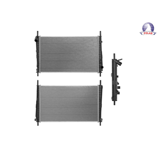 Radiador Fd Mondeo 01-07 L4 2.0. 2.2 Lts Aut C/S Aa 24 2/5X15 5/9X26Mm Alum Sold Polar
