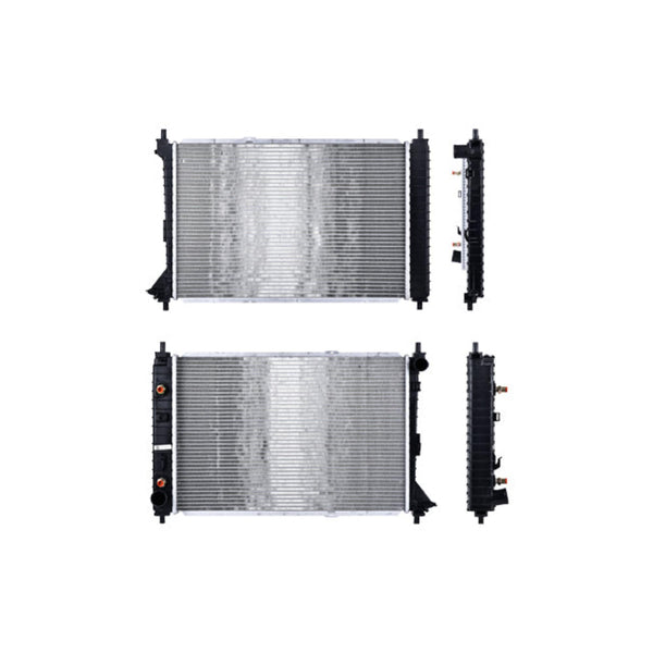 Radiador Fd Mustang 97-04 V8 4.6 Lts Aut 25X16 4/5X26Mm Alum Sold Polar