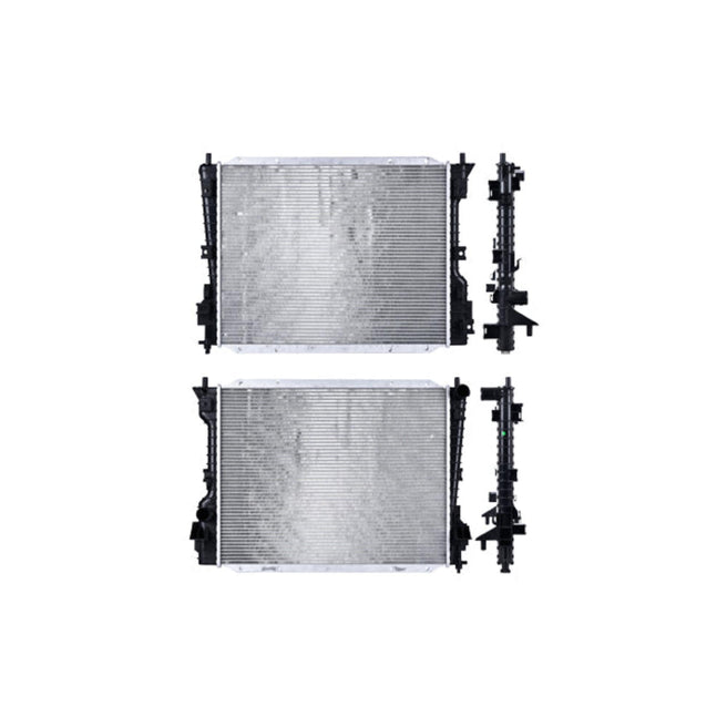 Radiador Fd Mustang 05-14 V6 3.7, 4.0 Lts/V8 4.6, 5.0 Lts Aut C/S Aa 24 1/7X19 1/5X26Mm Alum Sold Polar