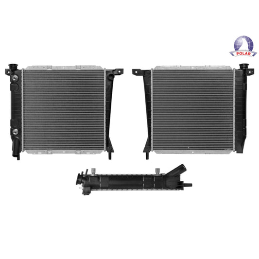 Radiador Fd Ranger/Bronco/Explorer/B3000 85-94 V6 2.8, 2.9, 3.0, 4.0 Lts Aut C/S Aa 18X18X26Mm Alum Sold Polar