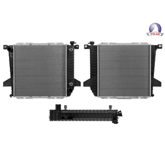 Radiador Fd Ranger/F-100/Mz B2300 95-97 L4 2.3 Lts Aut C/S Aa 18X18 1/9X16Mm Alum Sold Polar