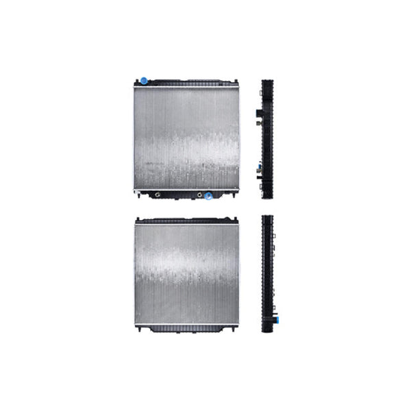 Radiador Fd Super Duty/Pick Up/F-250 03-04 Diesel V8 6.0 Lts C/S Aa Aut 28 3/7X29 4/9X48Mm Alum Sold Polar