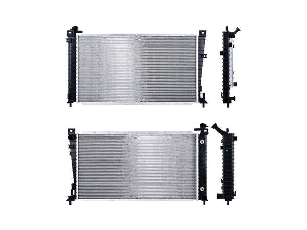 Radiador Fd Windstar 95-98 V6 3.0, 3.8 Lts Aut C/ Gollete C/S Aa  30X16 6/7X26Mm Alum Sold Polar
