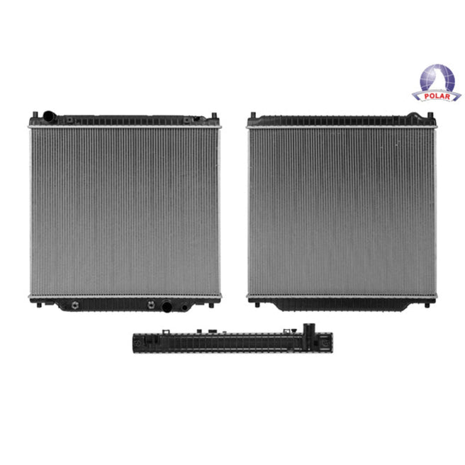 Radiador Fd Excursion/Super Duty/F-150/F-250/Lobo 00-05 V8 5.4 Lts C/S Aa Aut 26 1/2X29 4/9X26Mm Alum Sold Polar