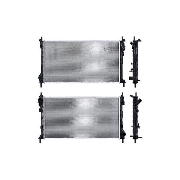 Radiador Fd Transit Connect 10-13 L4 2.0 Lts C/S Aa Std 27 5/9X14 7/8X26Mm Alum Sold Polar
