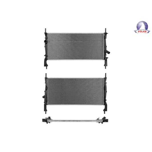 Radiador Fd Transit 07-17 L4 2.4 Lts Std Gas/Diesel 30 1/3X14 1/4X26Mm Alum Sold Polar