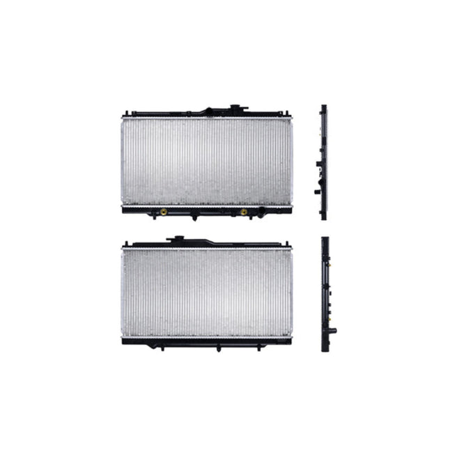 Radiador Hd Accord 94-97 L4 2.2/2.3 Lts C/S Aa Aut 13 7/9X26 2/3X16Mm Alum Sold Polar
