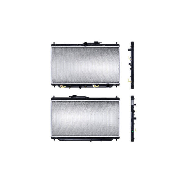 Radiador Hd Accord 90-96 L4 2.2 Lts C/S Aa Aut 13 7/9X26 2/7X26Mm Alum Sold Polar