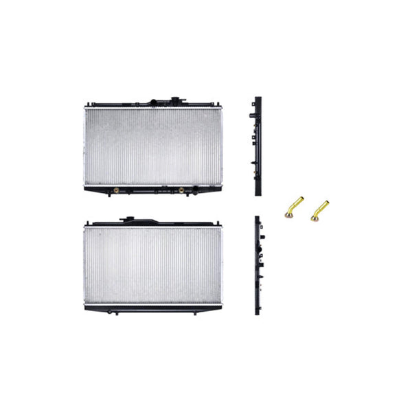 Radiador Hd Accord 98-02 L4 2.3 Lts C/S Aa Aut 14 3/4X26 2/3X16Mm Alum Sold Polar