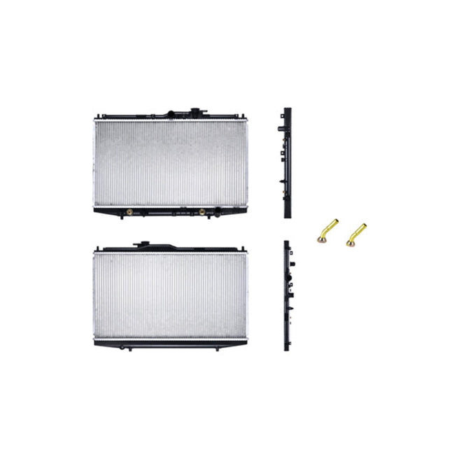 Radiador Hd Accord 98-02 L4 2.3 Lts C/S Aa Aut 14 3/4X26 2/3X16Mm Alum Sold Polar