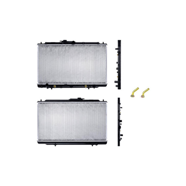 Radiador Hd Accord 98-02 V6 3.0 3.2 Lts Aut 15 3/4X27 7/8X16Mm Alum Sold Polar