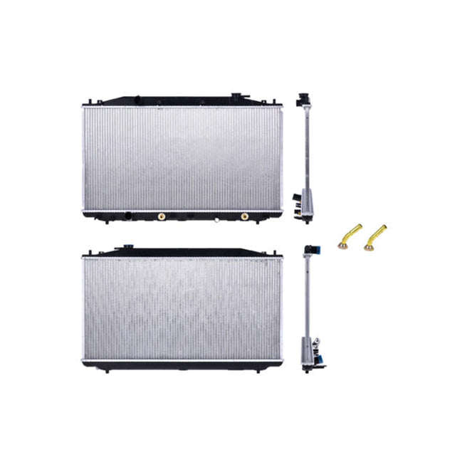 Radiador Hd Accord 08-12/Crosstour 08-15 L4 2.4 Lts C/Aa Aut 15 3/4X30 1/4X16Mm Alum Sold Polar