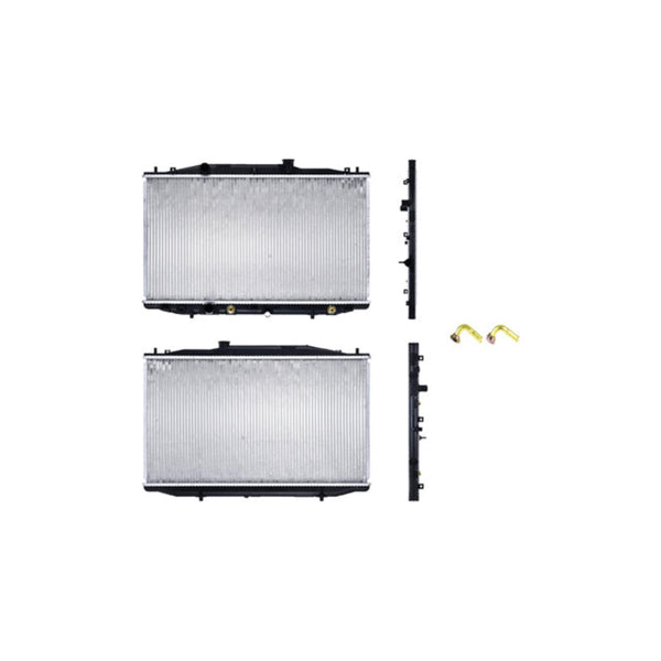 Radiador Hd Accord 03-04 L4 2.4 Lts C/S Aa Aut 15 3/4X27 7/8X16Mm Alum Sold Polar