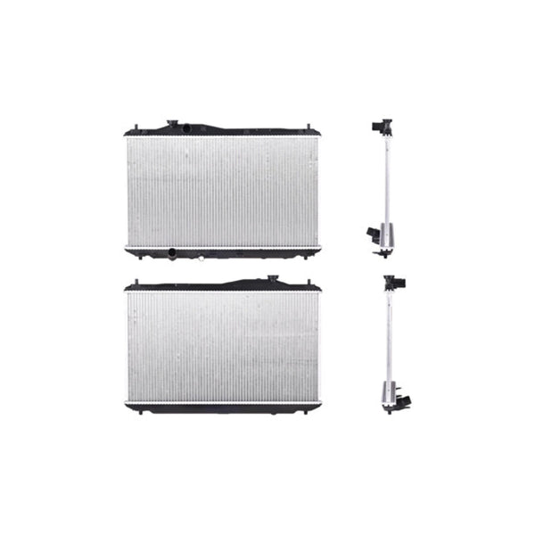 Radiador Hd Civic/Ilx 12-15 Toma Lineal L4 1.8/2.4 Lts Aut C/S Aa 14 3/4X26X16Mm Alum Sold Polar