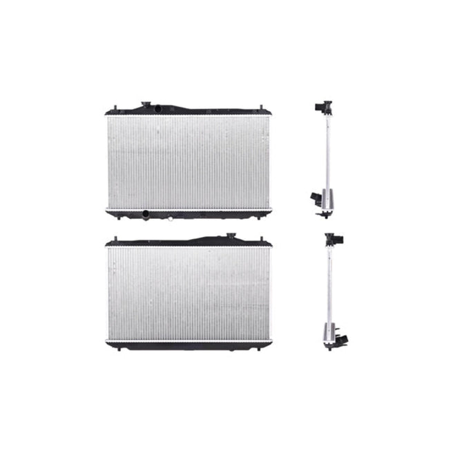 Radiador Hd Civic/Ilx 12-15 Toma Lineal L4 1.8/2.4 Lts Aut C/S Aa 14 3/4X26X16Mm Alum Sold Polar