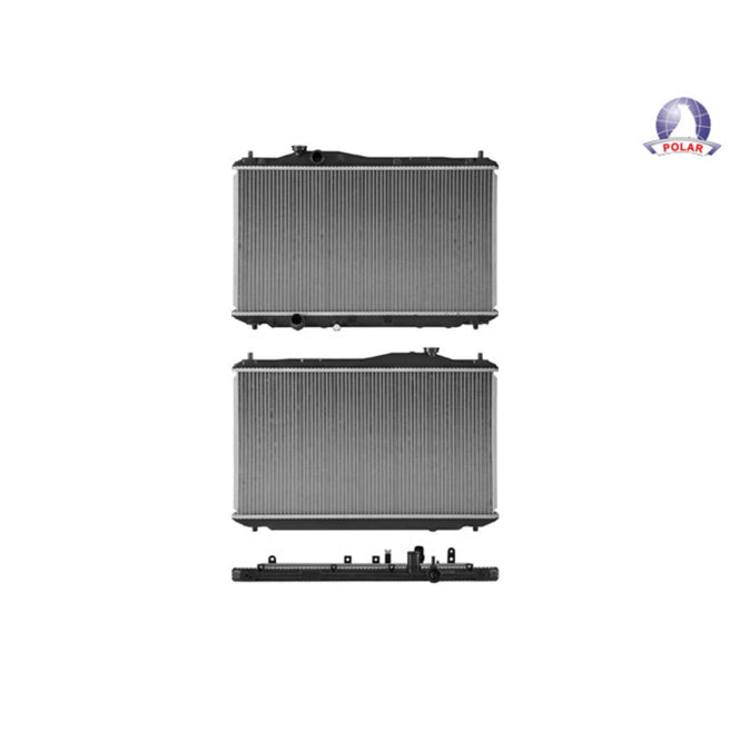 Radiador Hd Civic/Ilx 12-15 L4 1.8, 2.4 Lts Toma Inf Larga Doble Ranura Aut C/S Aa 14 3/4X26X16Mm Alum Sold Polar