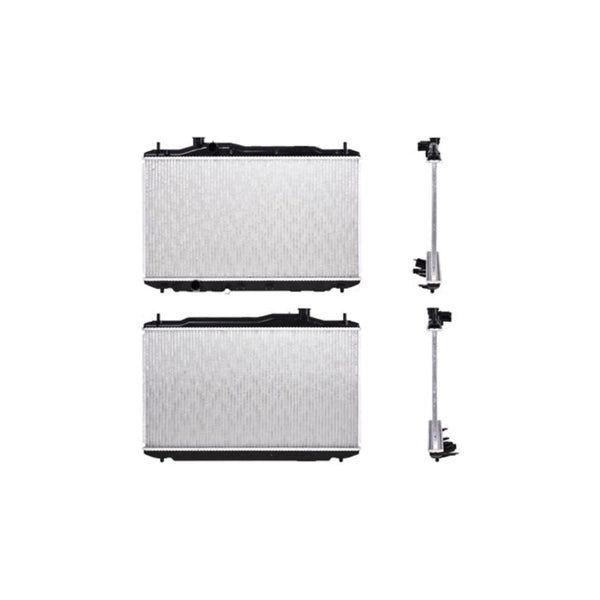 Radiador Hd Civic/Ilx 12-15 Toma De Candado L4 1.8, 2.4 Lts Aut C/S Aa 14 3/4X26X16Mm Alum Sold Polar