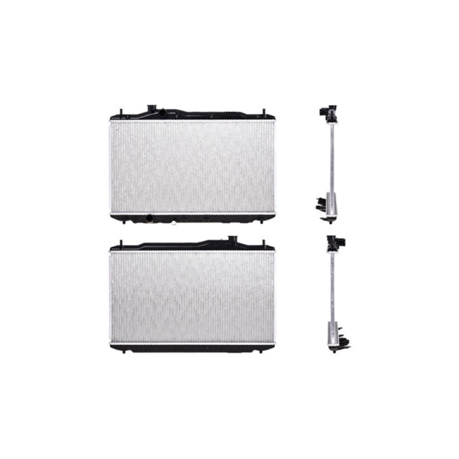 Radiador Hd Civic/Ilx 12-15 Toma De Candado L4 1.8, 2.4 Lts Aut C/S Aa 14 3/4X26X16Mm Alum Sold Polar