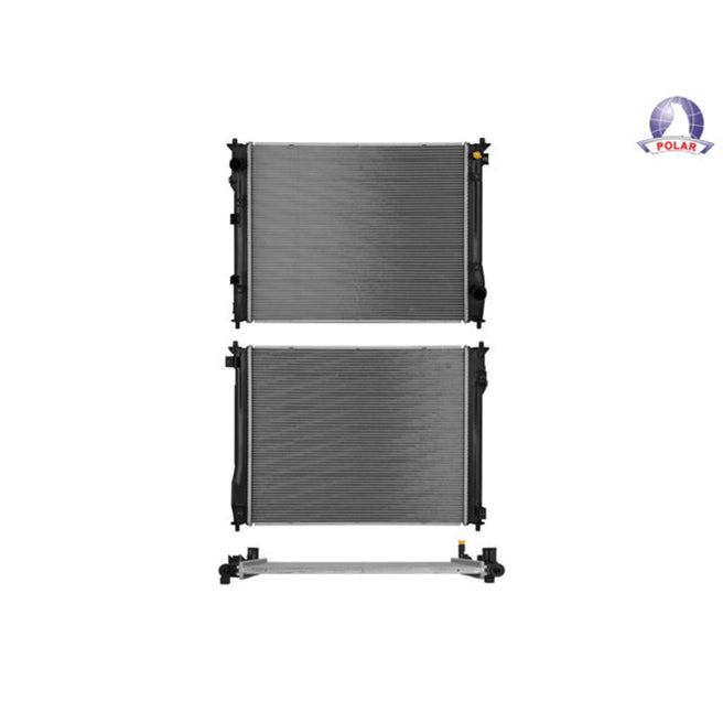 Radiador Hd Civic 16-21 L4 2.0 Std/Aut C/S Aa 21 1/2X17 2/3X16Mm Alum Sold Polar