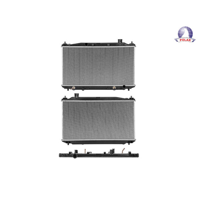 Radiador Hd Civic Hybrid 03-05 L4 1.3 Lts Aut C/S Aa 13 7/9X25 1/2X16Mm Alum Sold Polar
