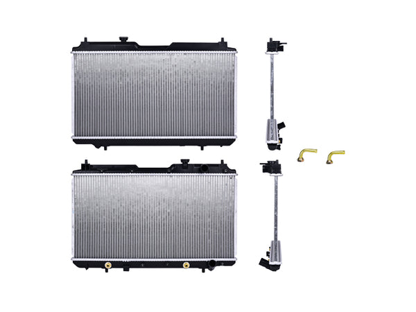 Radiador Hd Cr-V 97-01  L4 2.0 Lts C/Aa Aut 13 7/9X26 2/7X16Mm Alum Sold Polar