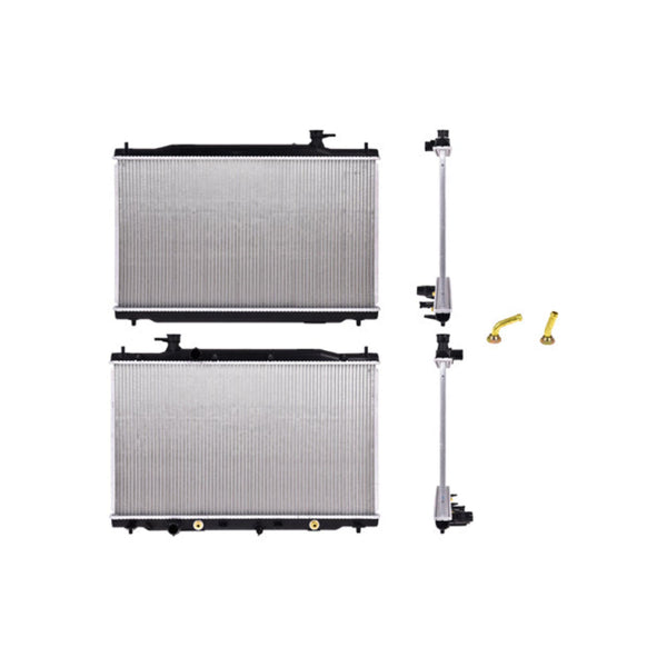 Radiador Hd Cr-V 10-11 L4 2.4 Lts Version Americana C/S Aa Aut 16 3/4X28 2/3X16Mm Alum Sold Polar