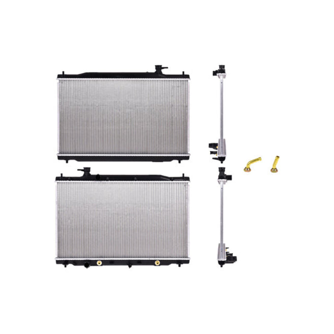 Radiador Hd Cr-V 10-11 L4 2.4 Lts Version Americana C/S Aa Aut 16 3/4X28 2/3X16Mm Alum Sold Polar
