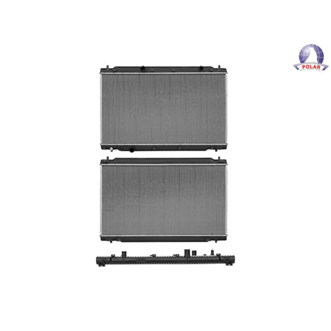 Radiador Hd Cr-V 17-19 L4 2.4 Lts Std C/Aa 16 3/4X29 5/8X16Mm Alum Sold Polar