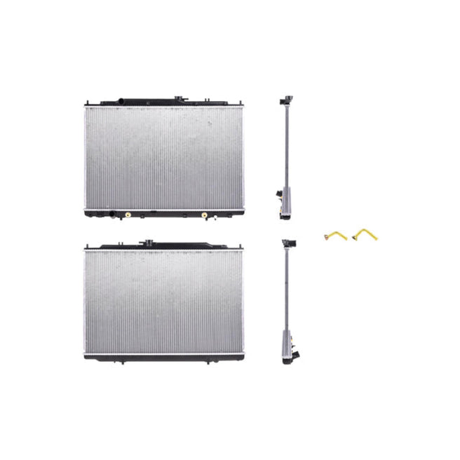 Radiador Hd Pilot 03-05 V6 3.5 Lts C/S Aa Aut 19 2/3X30 1/4X16Mm Alum Sold Polar