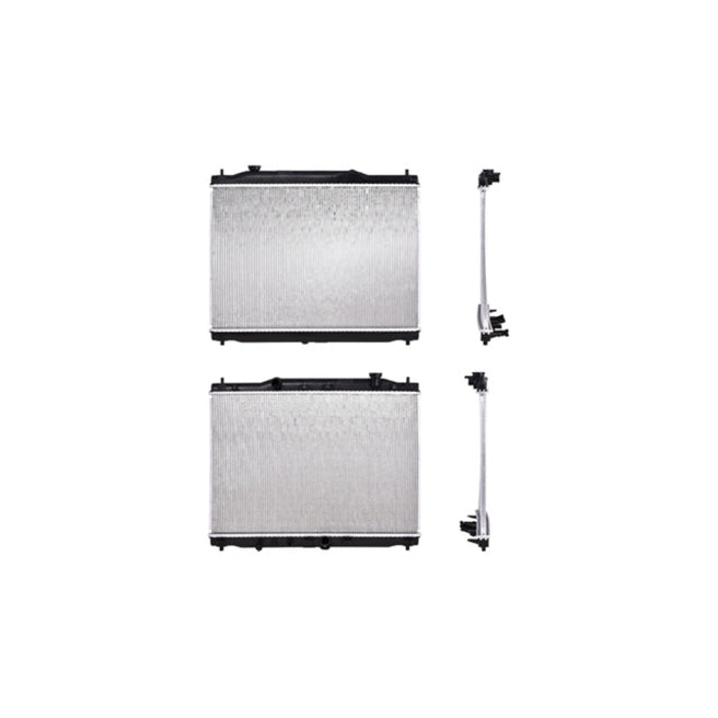 Radiador Hd City 14-20 L4 1.5 Lts Std/Aut 16 3/4X24 4/9X16Mm Alum Sold Polar