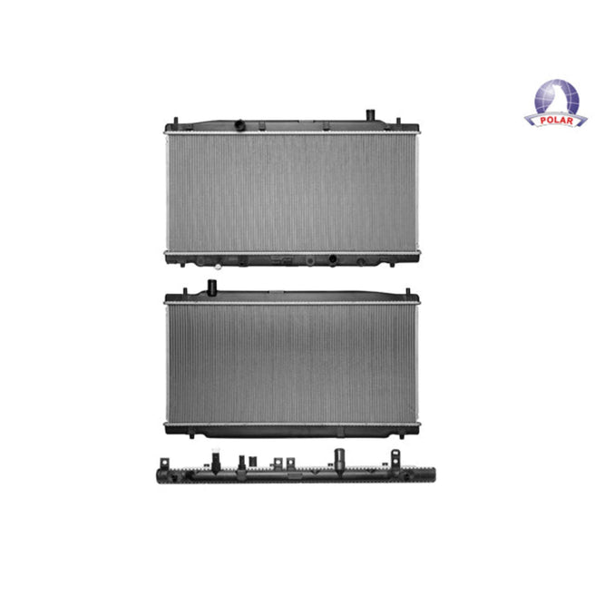 Radiador Hd Br-V 18-22 L4 1.5 Lts Aut C/Aa 13 7/9X28 3/5X16Mm Alum Sold Polar