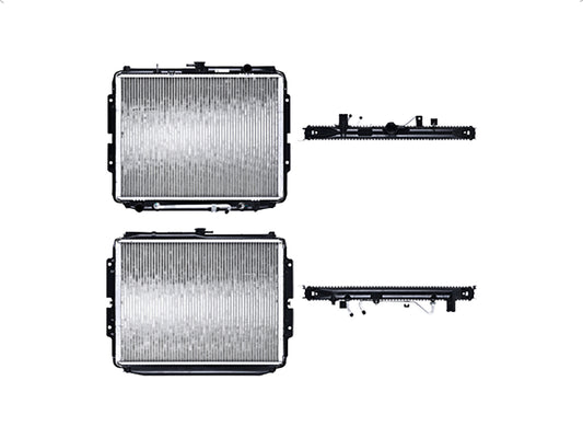 Radiador Iz Amigo 90-95 L4 2.3, 2.6/V6 3.1 Lts Aut C/S Aa 16 3/4X22X26Mm Alum Sold Cn