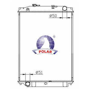 Radiador Forward 800 Manual 2020-2022 Polar