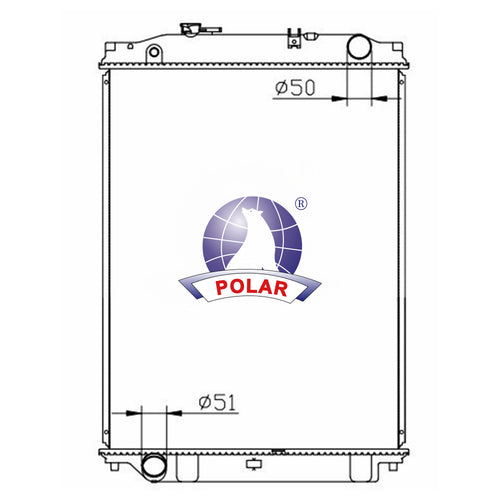 Radiador Forward 800 Manual 2020-2022 Polar