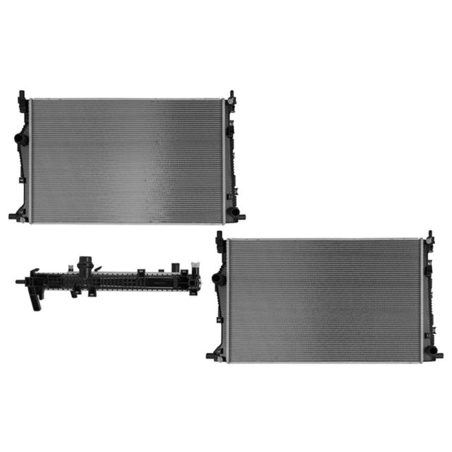 Radiador Jp Cherokee 19-22 L4 2.0 Lts Aut C/Aa 26 1/2X16 8/9X16Mm Alum Sold Polar