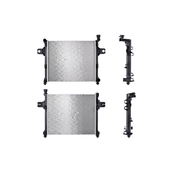 Radiador Jp Grand Cherokee/Comander 05-10 V6 3.0, 3.7 Lts/V8 4.7, 5.7, 6.1 Lts Aut C/S Aa 23 1/7X20X26Mm Alum Sold Polar