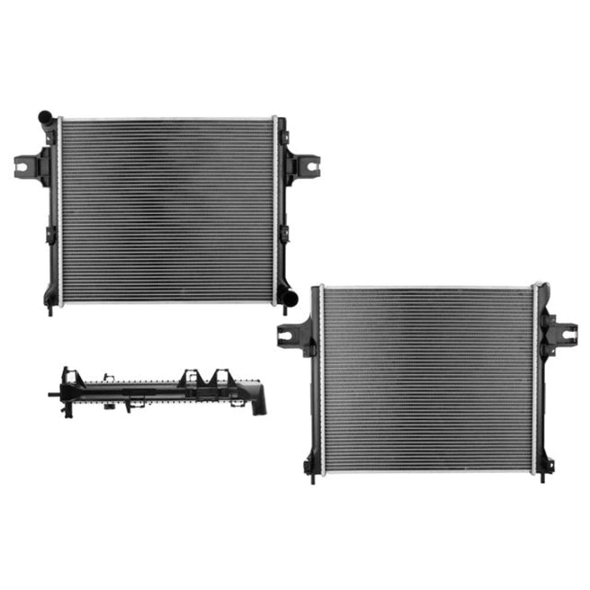 Radiador Jp Grand Cherokee 07-10 V6 3.0 Lts Std C/S Aa 23 1/7X20X32Mm Alum Sold Polar