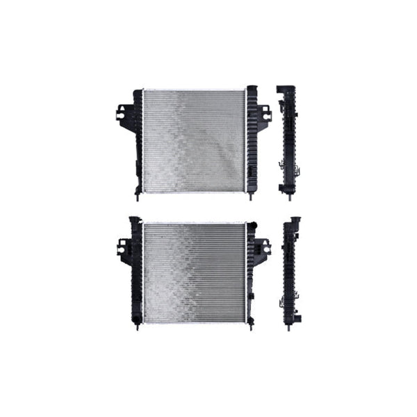 Radiador Jp Liberty 02-05 L4 2.4 Lts C/S Aa Std 20X20X26Mm Alum Sold Polar