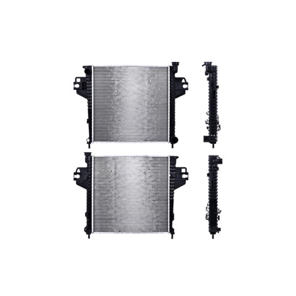 Radiador Jp Liberty 07 V6 3.7 Lts Aut C/S Aa 20X20X26Mm Alum Sold Polar