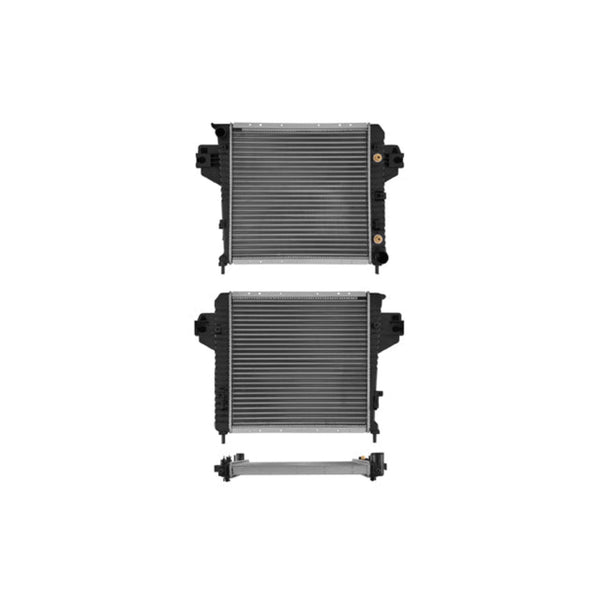 Radiador Jp Liberty 02-06 V6 3.7 Lts C/S Aa Aut 20X20X26Mm Alum Sold Nac