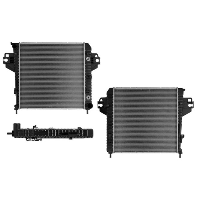 Radiador Jp Liberty 02-06 V6 3.7 Lts Aut C/S Aa 20X20X26Mm Alum Sold Polar