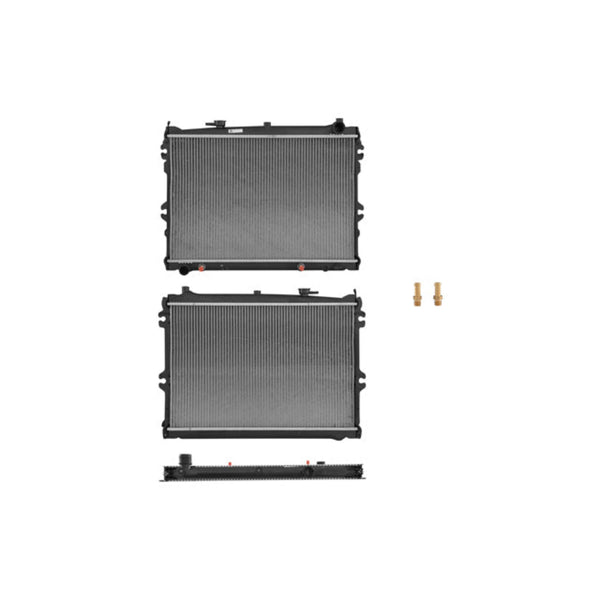 Radiador Mz Mpv 89-95 L4 2.6/V6 3.0 Lts Aut C/S Aa 17X25 1/8X26Mm Alum Sold Polar