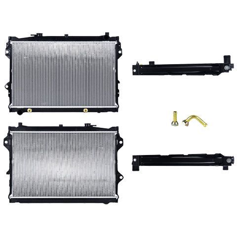 Radiador Mz Pick Up 89-93 L4 2.6 Lts C/S Aa Aut 15 3/4X25 1/8X26Mm Alum Sold Polar